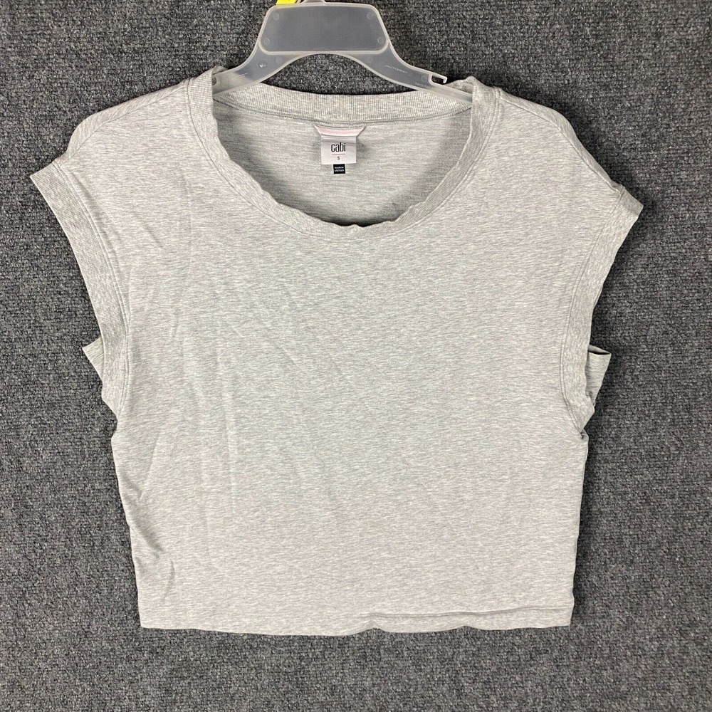 Cabi Top Women's Small Gray‎ Casual Modal Blend Adults S